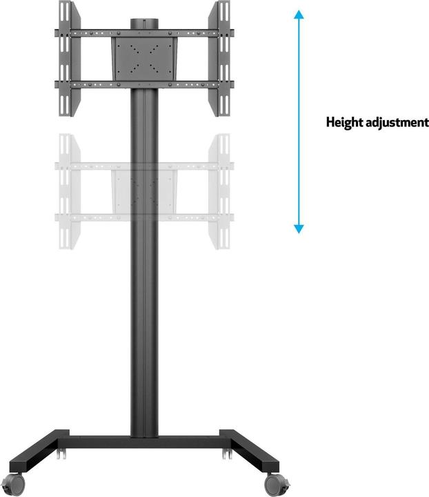 Produktbild Multibrackets M Display Stand 180 Single Black (50 kg, 23" - 63")
