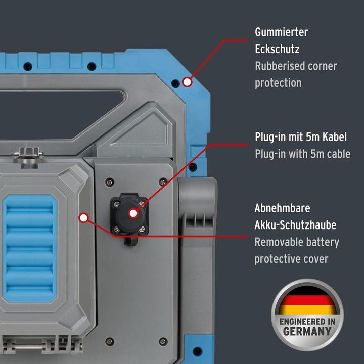 Productafbeelding Brennenstuhl Mob LED Hybrid Spotlight BS 8050 MH Hybrid, Bosch System, 7900lm, IP55 (7900 lm)