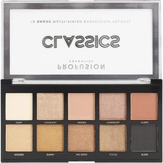 Actual product image Profusion Cosmetics 10 Color Eyeshadow Palette Classics