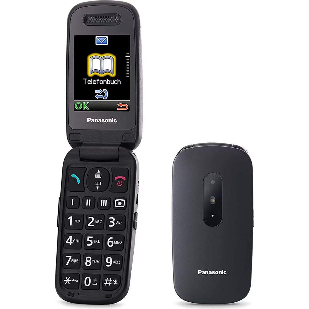 Panasonic KX-TU446EXB 2G (2.40", 2G), Tastenhandy, Schwarz