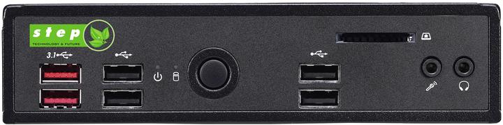 Actual product image Step PC Micro DS4105P incl. Windows 10 Pro Downgrade (i5-10210U 8GB DDR4 256GB NVMe SSD) (Intel Core i5-10210U, 8 GB, 256 GB, Intel UHD Graphics)