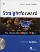 Produktbild Straightforward 2nd Edition Pre-Intermediate Level Workbook with key & CD Pack (Englisch, Philip, Kerr, 2012)