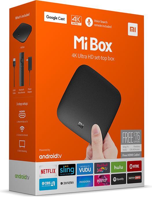 Immagine prodotto Xiaomi MI Box S (8 GB, Android 8.1 (Oreo))