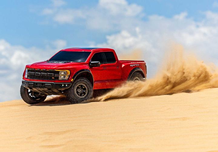Produktbild Traxxas FORD RAPTOR-R 4X4 VXL ROT 1/10 PRO-SCALE RTR BRUSHLESS, O. AKKU/LADEGERÄT (RTR Ready-to-Run)