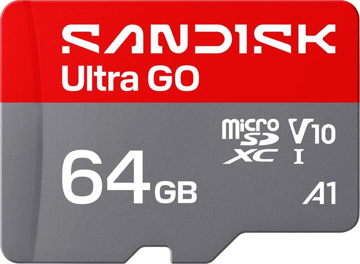 SANDISK Ultra MicroSD UHS-I /s(R) (64 GB, microSDXC, U1, UHS-I)