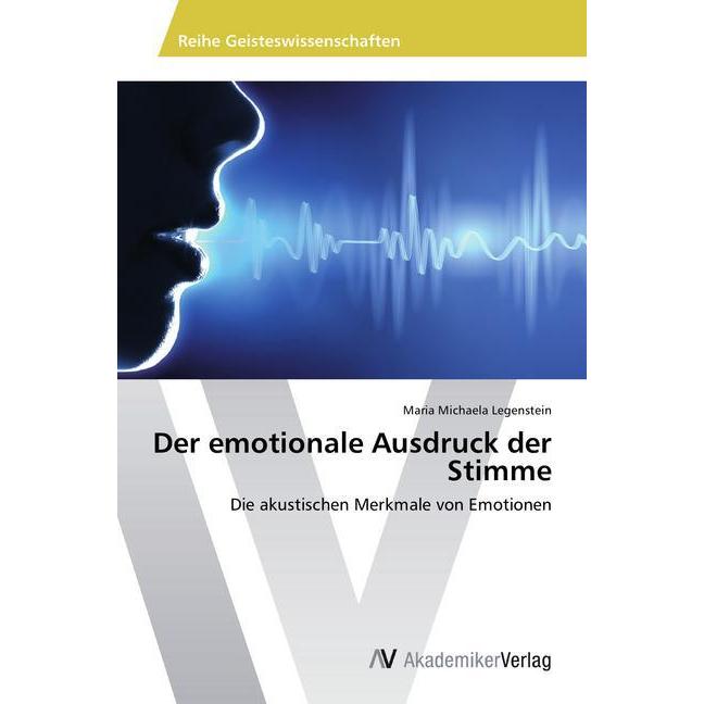 Der emotionale Ausdruck der Stimme, Fachbücher