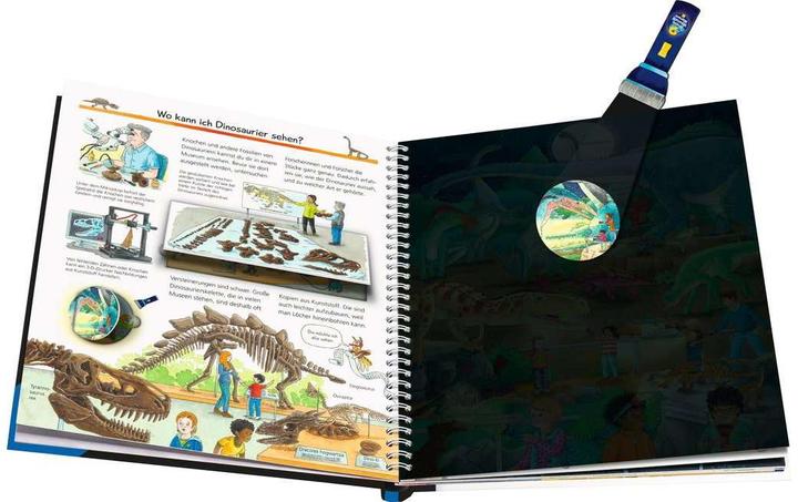 Immagine prodotto Ravensburger Wieso? Weshalb? Warum? Leuchte und entdecke: Dinosaurier (Tedesco, Sebastiano Cenone, Susanne Gernhäuser, 2023)