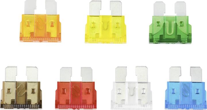 Actual product image Tru Components Flat fuse set, standard 100 pieces (5 A)