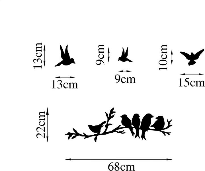 Produktbild Wallxpert Vögel