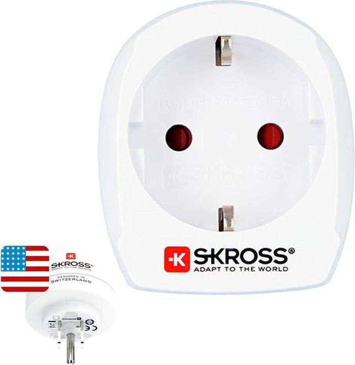 Actual product image Skross Europe to USA