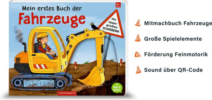 Produktbild Mein erstes Buch der Fahrzeuge (Deutsch)