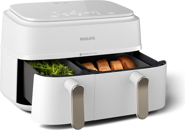 Produktbild Philips Dual Basket Airfryer NA353/19 (CH-Stecker)