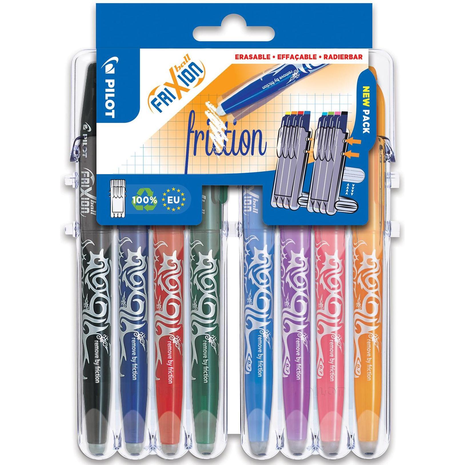 Pilot, Schreibstifte, FriXion Ball (Mehrfarbig, 8 x)
