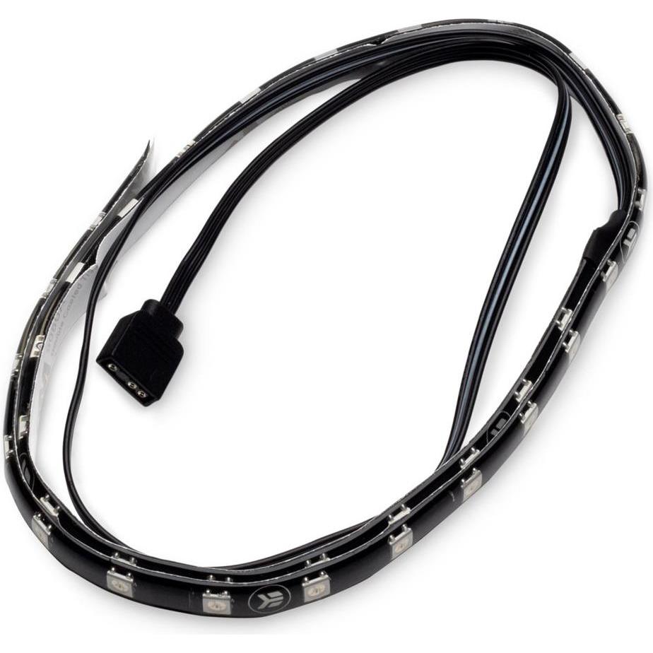 EKWB EK-Loop D-RGB Magnetic Strip - schwarz, 60 cm, 33 LEDs (Multicolore), Illuminazione Modding