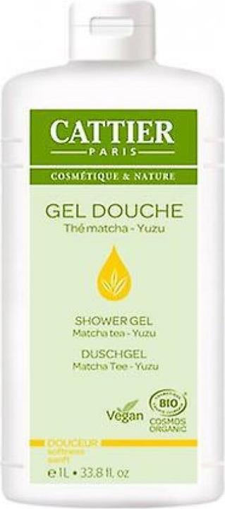 Actual product image Cattier gel ducha suave te matcha 1l (1000 ml)