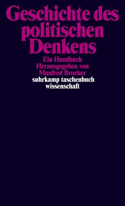 Produktbild Geschichte des politischen Denkens (Deutsch, 2006)