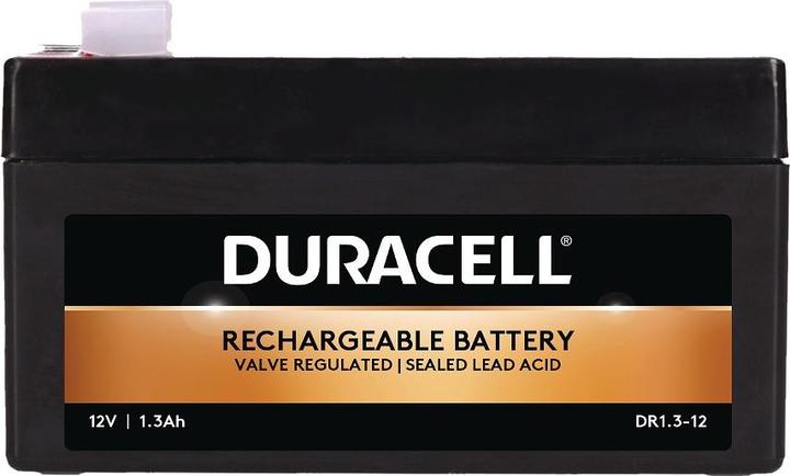 Productafbeelding Duracell 12V 1.3Ah VRLA veiligheidsaccu (1 Pcs., Onbepaalde grootte, 1300 mAh)