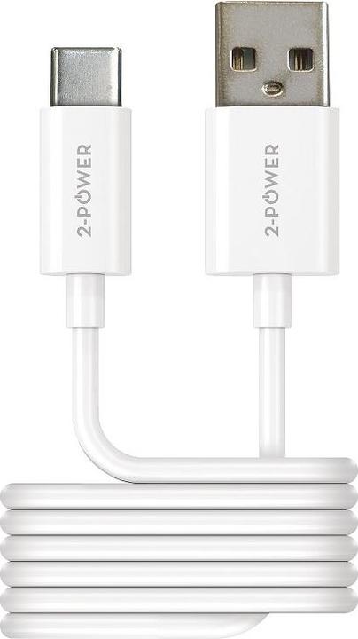Produktbild 2-Power 1M USB-A to USB-C USB Cable (1 m)