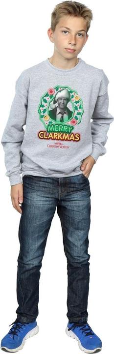Produktbild National Lampoon´s Vacation National Lampoon's Christmas Vacation Greyscale Clarkmas Sweatshirt Jungen (116)