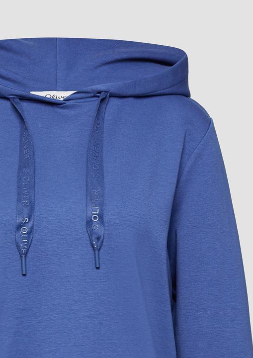 Produktbild s.Oliver Sweatshirt Sweatshirt im Relaxed Fit mit Seitenschlitz (36)