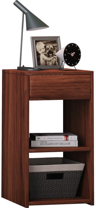 Produktbild VCM Holz Nachttisch Sledo Maxi mit Schublade (35 x 35 x 65 cm)