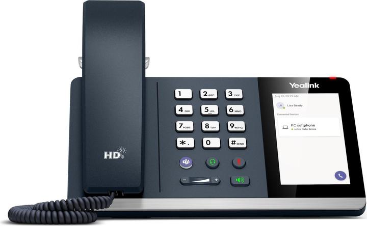 Produktbild Yealink MP45 - Teams Edition IP phone - Black - Wired handset