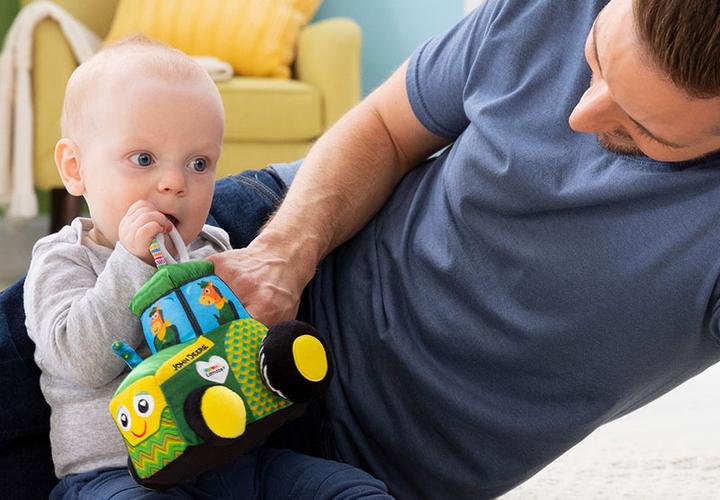 Produktbild Tomy Clip & Go John Deere Traktor