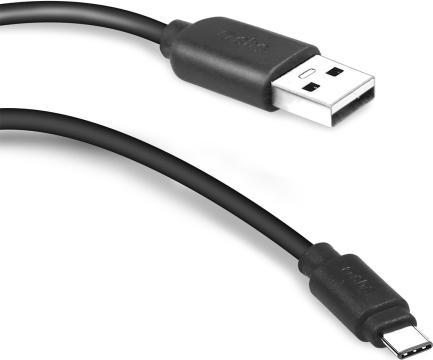 Produktbild SBS Datenübertragungs- und Ladekabel Typ C - USB 2.0 (1 m, USB 2.0)
