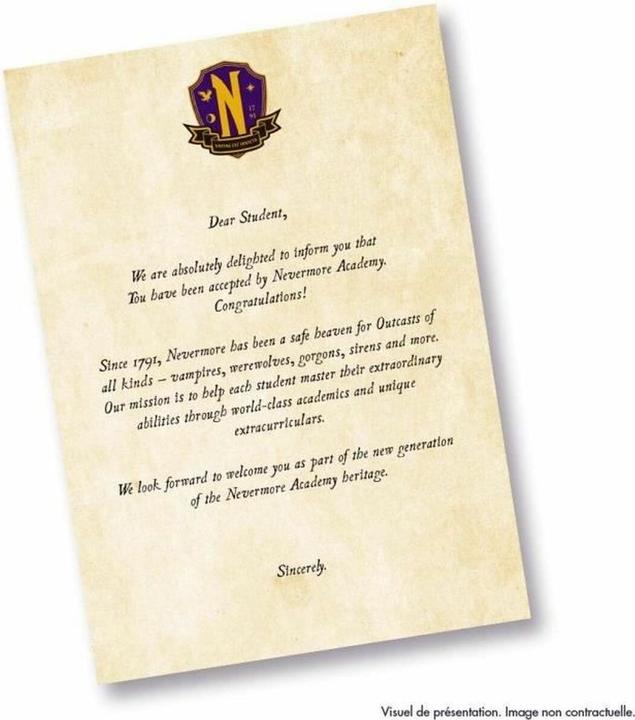 Produktbild Panini Wednesday Geschenk-Set Nevermore Welcome Kit *Englische Version* (Englisch)