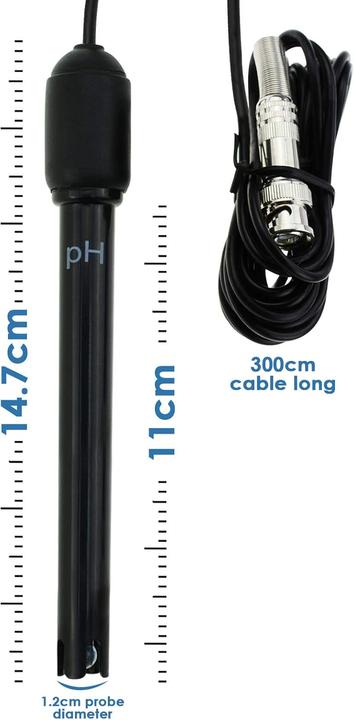Produktbild Tekcoplus pH-Elektrode mit BNC Kabel