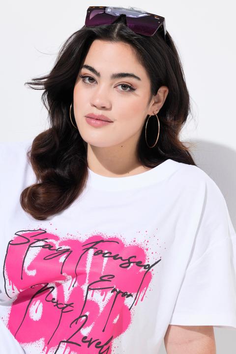 Image du produit Angel of Style T-Shirt, oversized, Graffitti-Schriftzug (50)