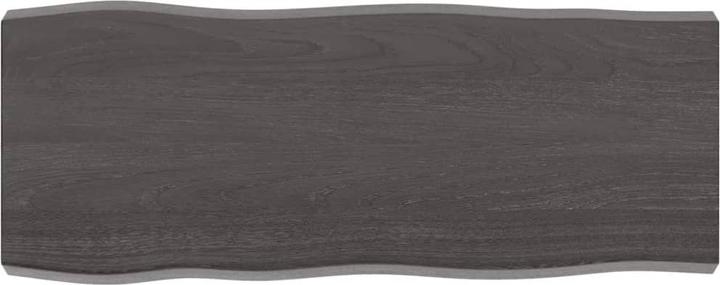 Produktbild VidaXL Tischplatte 100x40x6 cm Massivholz Eiche Behandelt (100 x 40 x 6 cm)