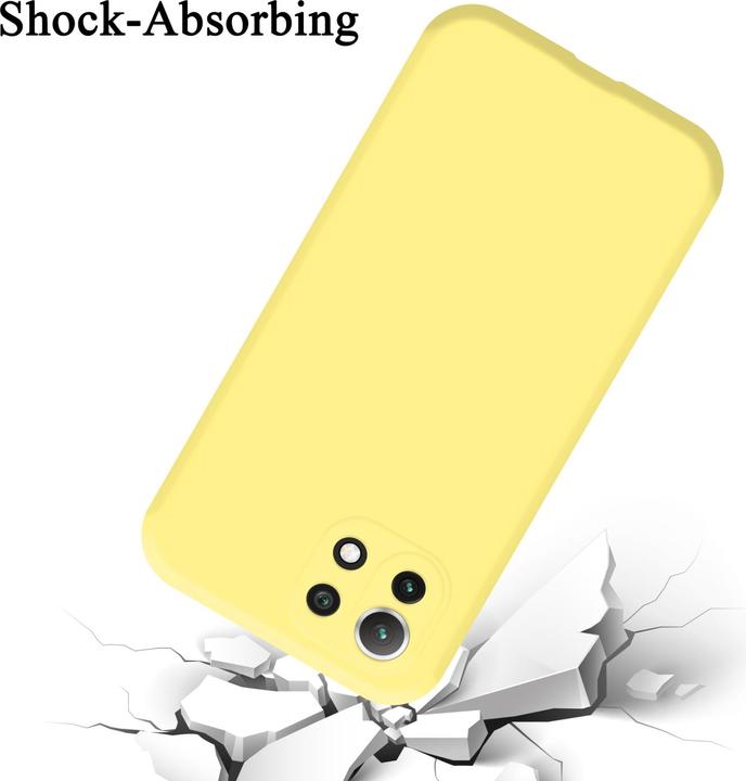 Actual product image Cadorabo TPU Liquid Silicone Case Cover for Xiaomi Mi 11 LITE (4G / 5G) / 11 LITE NE (Xiaomi Mi 11 Lite, Xiaomi Mi 11 Lite 5G, Xiaomi 11 Lite 5G NE)