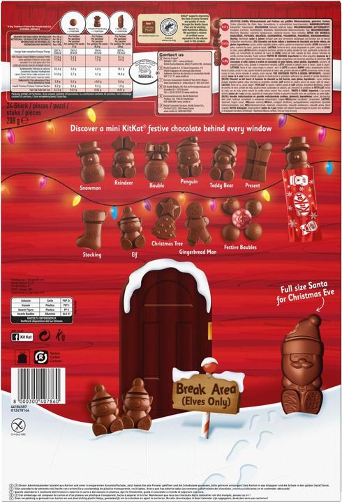 Image du produit Kitkat Calendrier de l'Avent