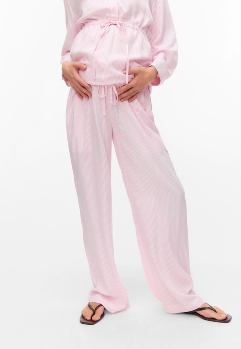 Actual product image Mamalicious Normal geschnitten Mid Rise Hose Hose mit weitem Beinschnitt (L)