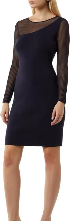 Image du produit Comma Kleid Schmal geschnittenes Strickkleid mit Transparenz-Effekt (44)