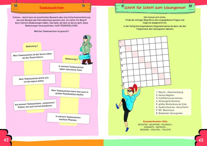 Actual product image Die superdicken Kreuzworträtselknacker – ab 10 Jahren (Band 7) (German, Kerstin Meyer, 2024)