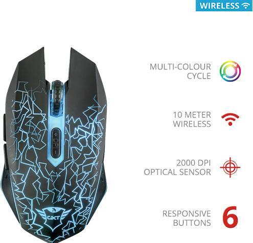 Actual product image Trust GXT 107 Izza (Wireless)