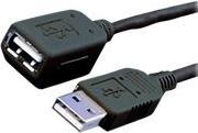 Produktbild MediaRange USB A — USB A (1.80 m, USB 2.0)