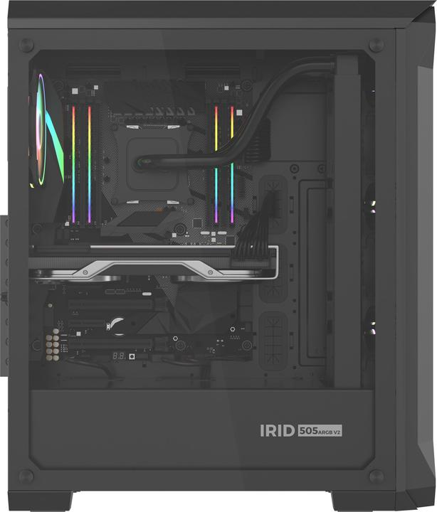 Actual product image Genesis IRID 505 ARGB (ATX, Mini-ITX)