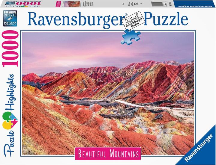 Puzzle La Collezione Arcobaleno: Viola, 1 000 Pezzi