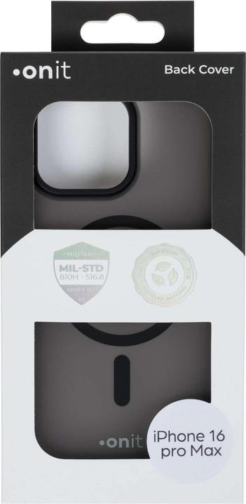 Produktbild Onit Back Cover Armorix iPhone 16 Pro Max Schwarz (Apple iPhone 16 Pro Max)