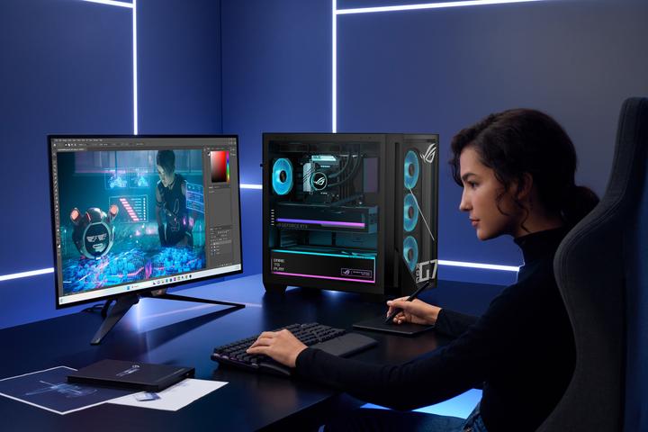 Actual product image ASUS GM700TZ-R9800X179W (2000 GB, 64 GB, Radeon RX 9070 XT)