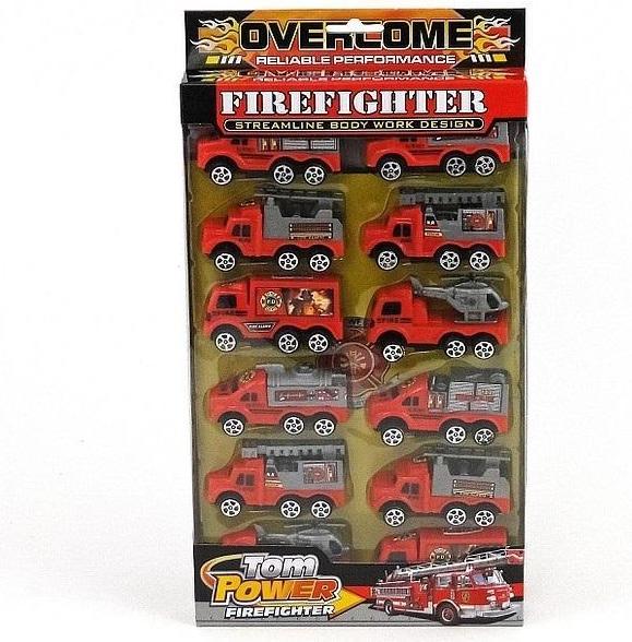 Actual product image Adar 12 fire trucks (0883)