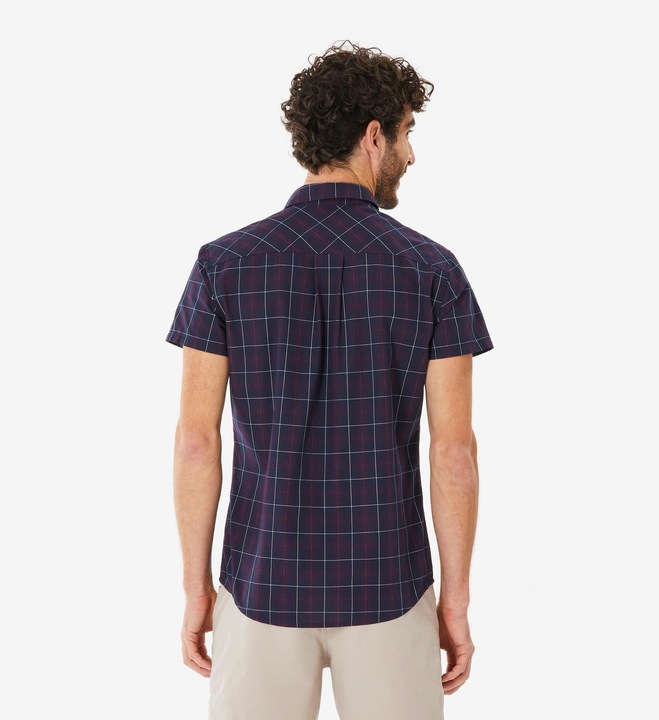 Produktbild Forclaz Hemd Herren kurzarm - NH100 blau (4XL)