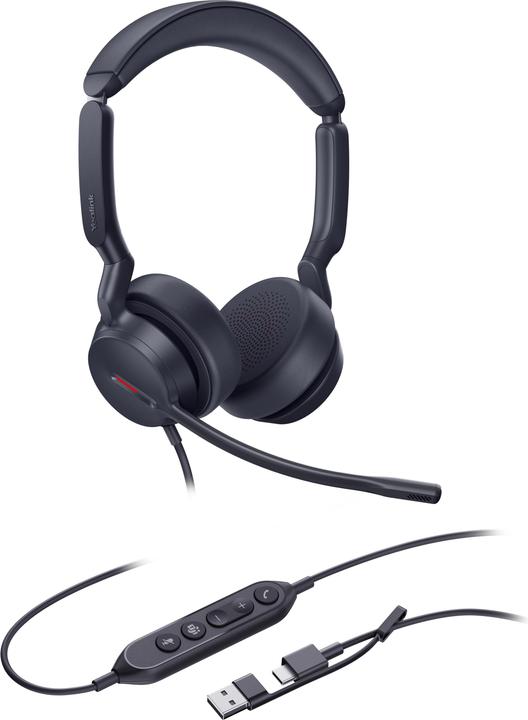 Actual product image Yealink UH 44 Serie (Cable, USB-A, USB-C, Microsoft teams)