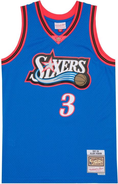 Immagine prodotto Mitchell & Ness Maglia Swingman Philadelphia 76ers TROPICAL Allen Iverson (S)
