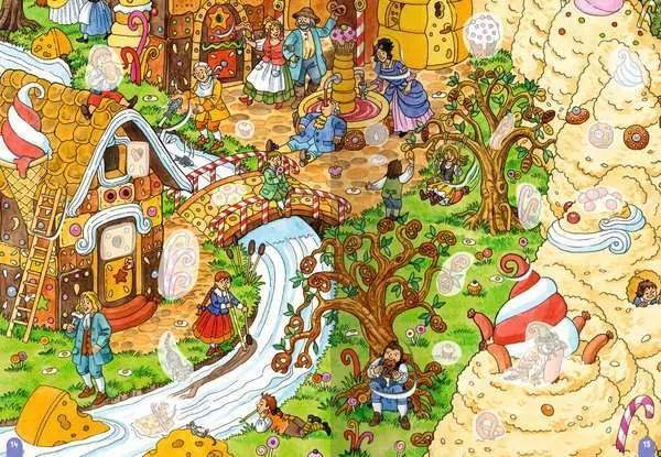 Immagine prodotto Ravensburger Wimmeln, Rätseln, Stickern: Märchen (300 Adesivo)