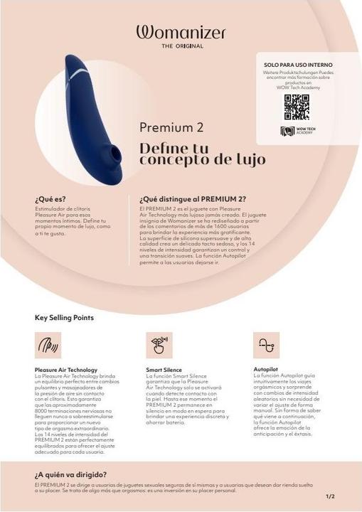 Actual product image Womanizer Premium 2