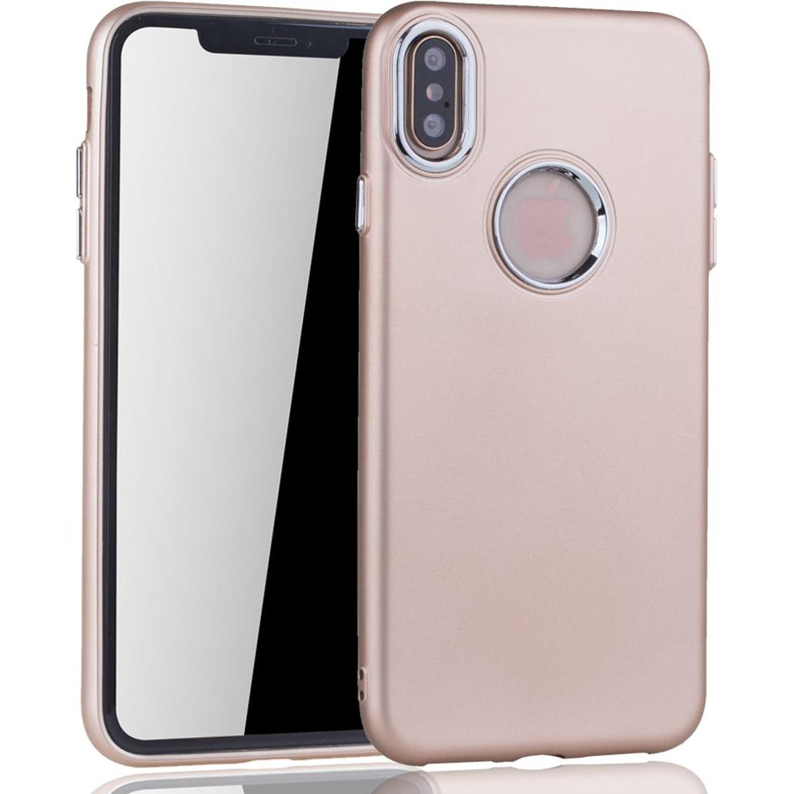 Thumbnail - König Design Apple iPhone XS Max Hülle Case Handy Cover Schutz Tasche Schutzhülle Bumper Gold (Apple iPhone XS Max), Sma...